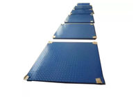 Blue 1000kg Floor Weighing Scale For Trade Settlement
