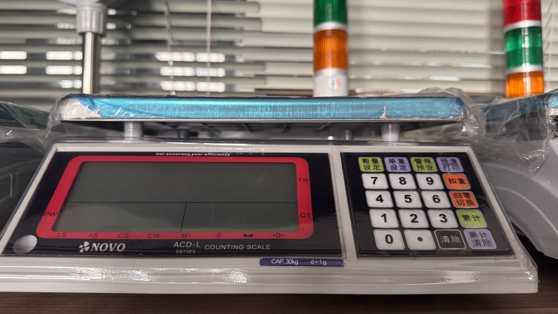 Compact and Precise Digital Weighing Scale with 6000g Range 120mm Load Cell and 4v Rechargeable Battery